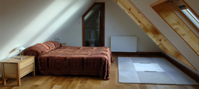 Bed in loft conversion