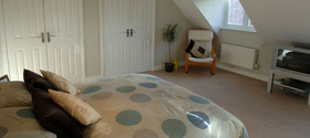 Loft conversion bedroom